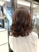 ステアケース 武蔵小杉店(stair:case)&nbsp;コテ巻き風パーマ　武蔵小杉　ミディアム