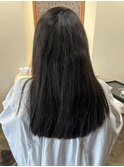 ロング艶髪/髪質酸性/縮毛矯正