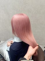 ロンド レア 天神大名店(Lond Le’a) デザインカラー/レイヤーカット/ウェットヘア/オリーブベージュ