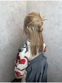 卒業式カチモリヘア