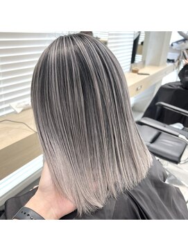 ヘアスペース リズム グリーン(Hair space Rizm green) バレイヤージュ