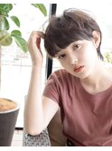 ワンサイドショート/ボブ/ブランジュ/ダブルバンク 表参道/青山
