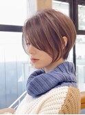 丸み美人ショート【西村 公孝s】20代/30代/40代/表参道