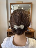 【ヘアセット】アップスタイル