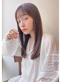 【Hairate本川越】ナチュラルストレート