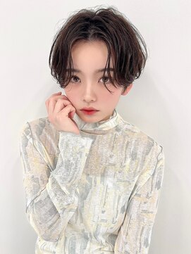 クレム 博多駅店(ChLem) ハンサムショート ニュアンスパーマ ショートパーマ