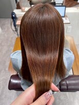 ベリテ 津田沼駅前店(verite)&nbsp;黒髪カタログ/クラゲヘアー/オリーブグレー/津田沼駅前