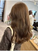 ブリーチなしダブルカラー明るめベージュ＊透明感カラー/明大前