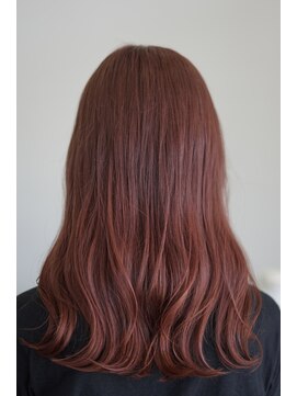 ノートエートル 西金沢(Nought etre) ピンクブラウン/ツヤ髪スタイル/ハイトーンカラー