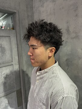 サイファー 心斎橋(CIPHER.) スパイキーピンパーマ