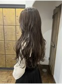 ◎ブリーチなし!赤みなしベージュ×オリーブグレージュ