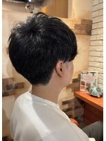 ヘアメイク フレンシア(hair make flencia)&nbsp;清潔感のある刈り上げマッシュ【099スタイル】