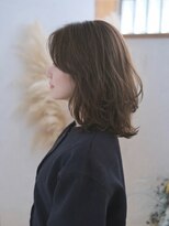 スイ(sui)&nbsp;【sui hair studio 富塚町】ミディアムレイヤー×ベージュカラー