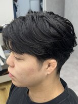 ナム 錦糸町(NAM)&nbsp;MEN’S/リバースセンターパート/ニュアンスパーマ/錦糸町