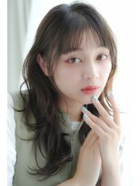 バームヘア(balm hair)&nbsp;春透明感パーマ◎ゆるふわパーマ×ミルクティーベージュ