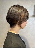 ショートボブ