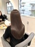 【美髪矯正プルスト（縮毛矯正)＋美髪カット＋髪質改善tr】町田/髪質改善］