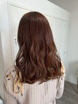 ロッカ(ROCCA) アプリコットオレンジやさしいウェーブスタイル