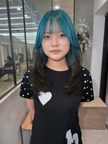 ロンドシエル 横浜(Lond ciel)&nbsp;レイヤーカット/ルーツカラー/ブリーチ