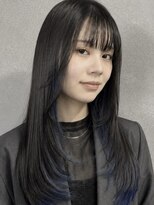 エストアール フクオカ 福岡博多店(est-r. Fukuoka)&nbsp;レイヤー/インナーカラー/韓国風/博多美容室