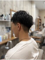 アンサ 城陽寺田店(ANSA)&nbsp;メンズマッシュ×ナチュラルツーブロック