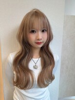 フィーネ(Fi-Ne)&nbsp;ミルクティーベージュロングヘア