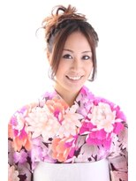 レガーミ(Legami)&nbsp;浴衣に合うアップスタイル