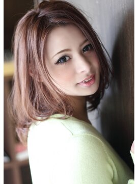 アクティフ(actif) 大人かわいいフレンチガーリーひし形フォルムボブ