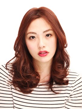 と和×美髪クリニック 巣鴨店 ラグジュアリーな質感が印象的なミックスセミディー　巣鴨店