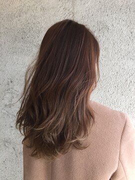 ヘア プロデュース キュオン(hair produce CUEON.) ラフウェーブセミロング