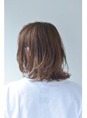 くびれヘア/ハイライトカラー/アプリコットオレンジ/美髪/ 272