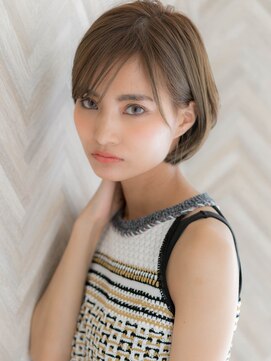 ローマ ギンザ(ROMA Ginza) 『ROMA』イルミナカラー小顔耳かけセンシュアルショート