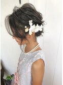 小学生ヘアセット♪