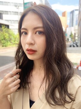 ヘアーメイクオズ(hair make O/S) 【KON】透明感◎ヘルシーラフウェーブ。