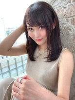 ミラリー 横浜(Mirareee)&nbsp;20代30代40代◎小顔ネイビーカラー ボブディくびれセミディ横浜