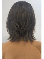 レセ 南柏店(Laissez)&nbsp;外ハネミディアムボブ/ナチュラル/伸ばしかけ【レセ南柏店】