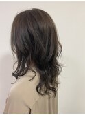 柔らか綺麗めアッシュブラウン