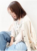 《'ekolu 横山》ナチュラルストレート×美髪大人ボブ