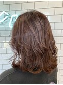 ［HAIR C shoichi］ふわっとカールグレージュミディ