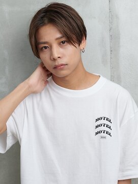 オーブ ヘアー カラ 今福鶴見店(AUBE HAIR cara) 【AUBE HAIR】大人センターパート