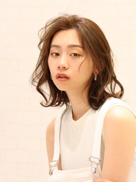 ヘアーフォトギフト(HAIR×PHOTO gift.) カジュアルガーリーなミディアムスタイル