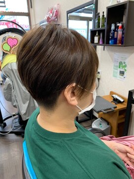 プールス(PURUS) 刈り上げショート