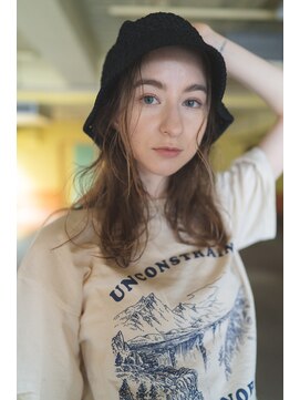 ネルケ 立川(nelke) ベージュ/ハイトーン/レイヤー/ボブ/韓国