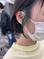 マティス 藤崎店(MATISSE)&nbsp;インナーカラー☆カーキ