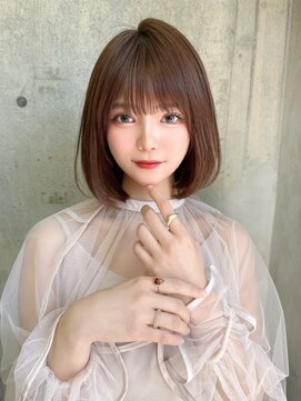 ロンド ジュルード 名古屋(Lond jeloud) ミニボブ ミディアムボブ ウルフボブ かきあげボブ 髪質改善 8