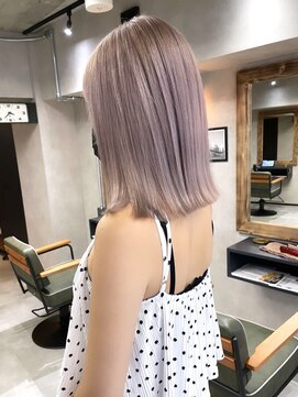 サニー 渋谷(SUNNY) クリーミーピンク、ハイライト、グレージュ、ハイトーン