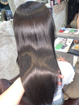 エンジェル 川越(Angel) うる艶ストレート&グレーオリーブ/アッシュオリーブ20代30代4