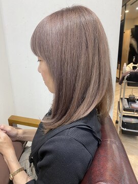 ハーツ(Heart's) 白髪ぼかしハイライト秋カラーミディアム