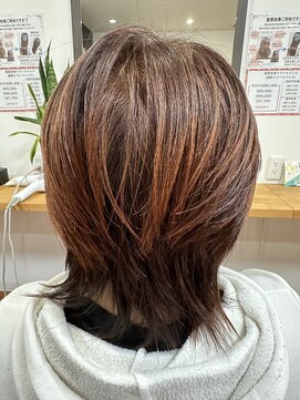 シャポン オレンジメッシュ！！