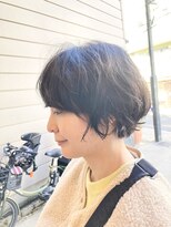 アミュレット バイ サファリ 西荻窪(AMULETTE BY SAFARI)&nbsp;《お客様スタイル24》マッシュ×ボブ